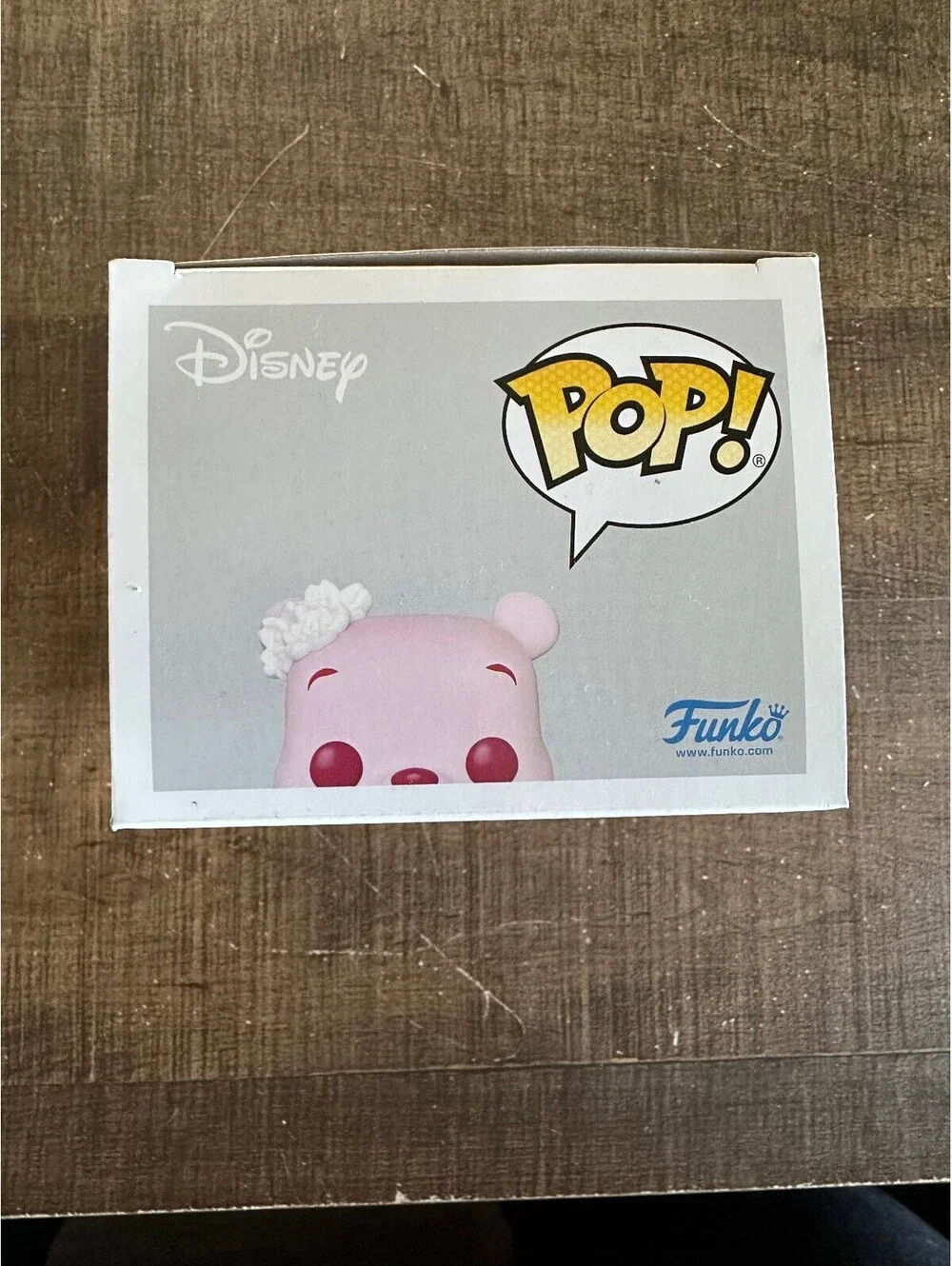 Hot Topic Exclusive Flocked Winnie The Pooh Funko Pop! Figure #1250 BOX ONLY